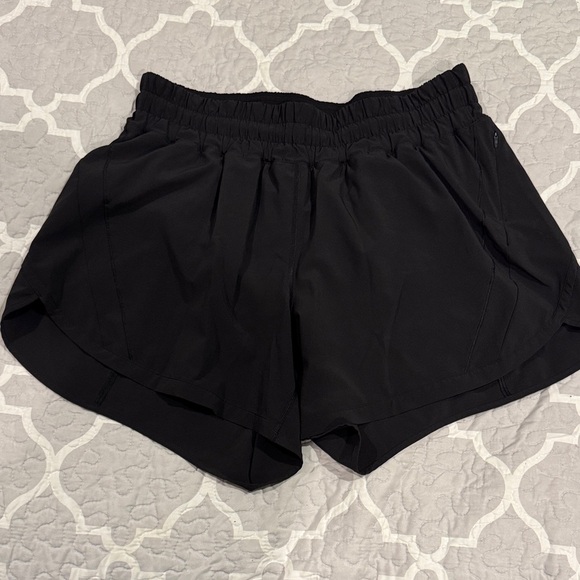lululemon athletica Pants - lululemon athletica Black Hotty Hot Shorts